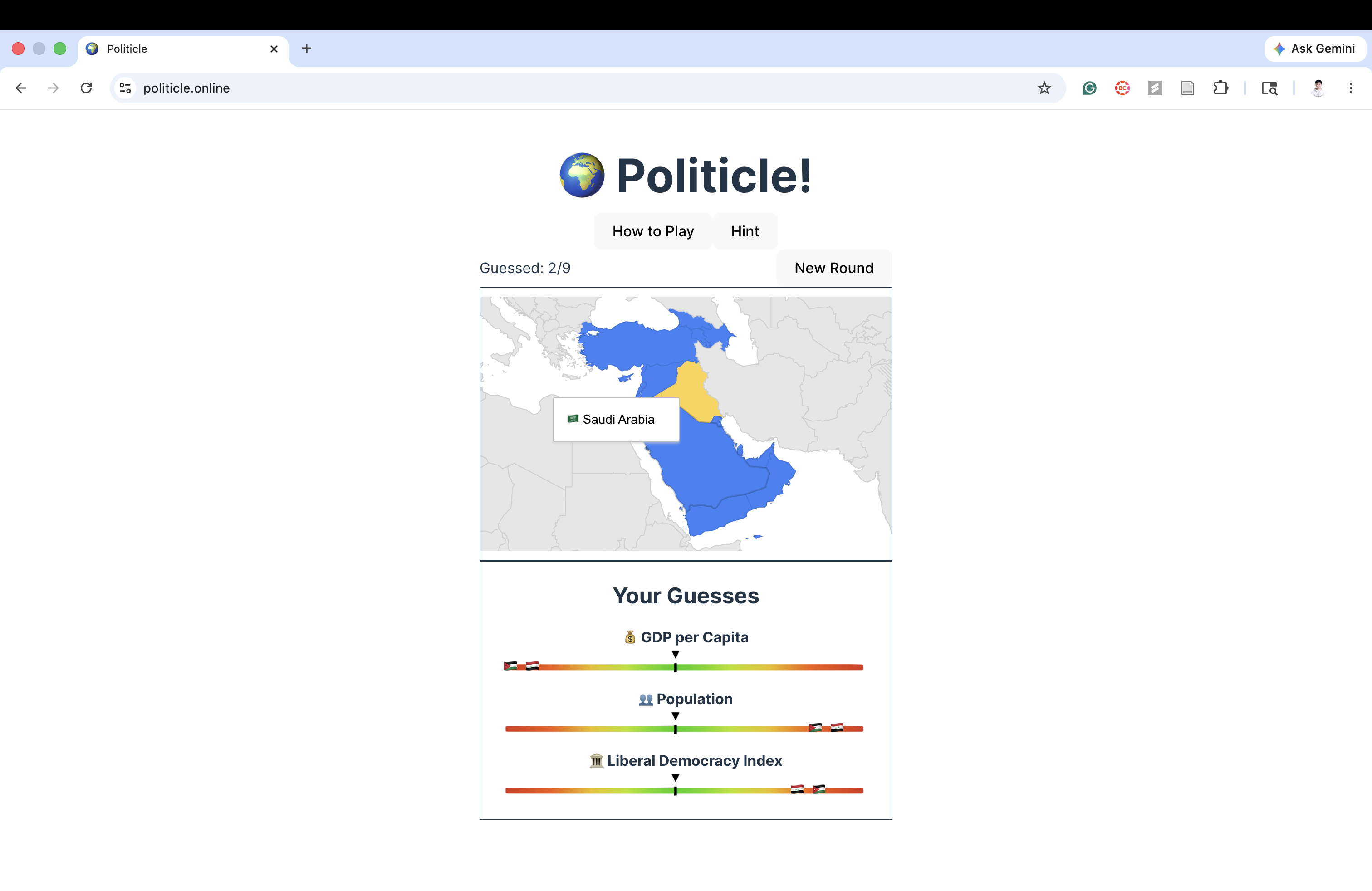 Politicle Preview Screenshot